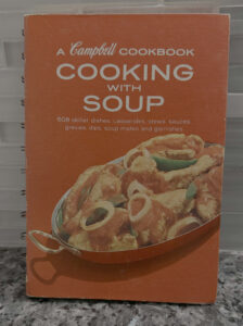 Picture of the Campbell Cookbook Cooking with Soup revised edition 1968